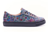 Bosccolo Womens Sneakers - Blue Multicolor