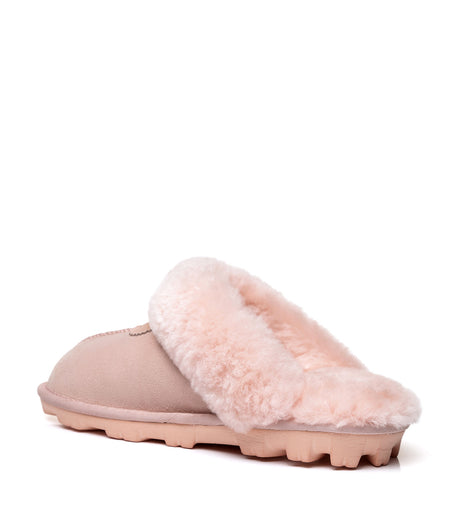 Australian Shepherd UGG Waffle Slipper - Pink