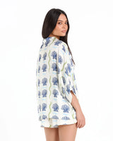 Lost In Lunar Anya Shirt - Amalfi Print