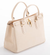 Bosccolo Shoulder Bag - Ecru Croco
