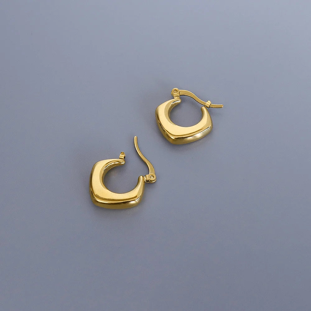 Bullion Gold Sylvia Gold Hoop Earrings