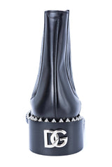 Dolce & Gabbana Men Tacks Applications Booties