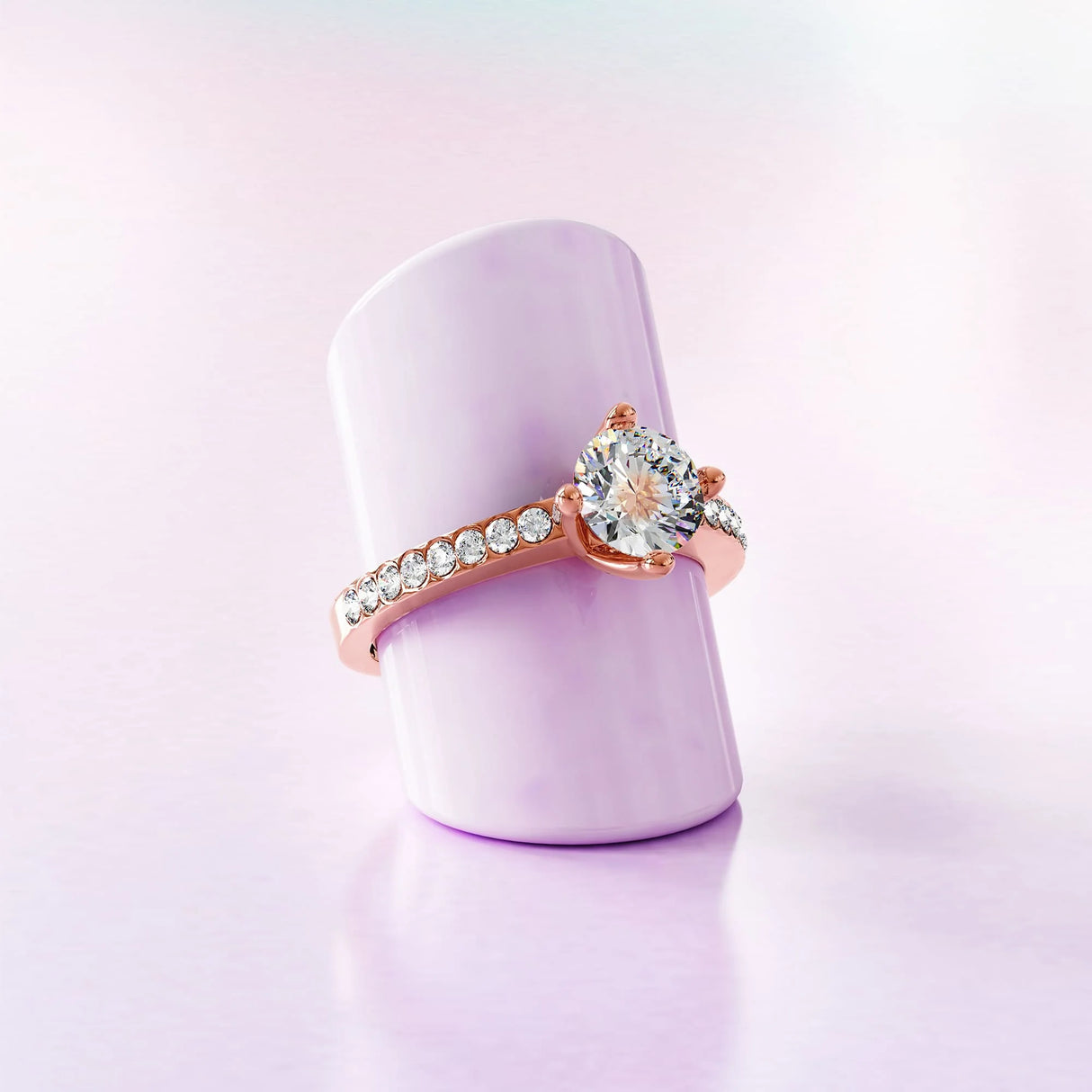 Krystal Couture Covenant Ring Embellished with Swarovski Crystals