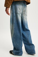 Cotton On Men's Grease Jeans - Blue