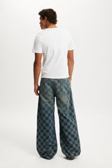 Cotton On Men's Jeans - Check Up Blue