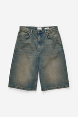 Cotton On Men's Y2K Jorts - Washed Blue