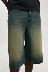 Cotton On Men's Y2K Jorts - Washed Blue