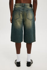 Cotton On Men's Y2K Jorts - Washed Blue