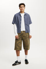 Cotton On Men's Jorts - Tree Camo