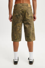 Cotton On Men's Jorts - Tree Camo