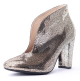Bosccolo Womens Ankle Boots - Golden
