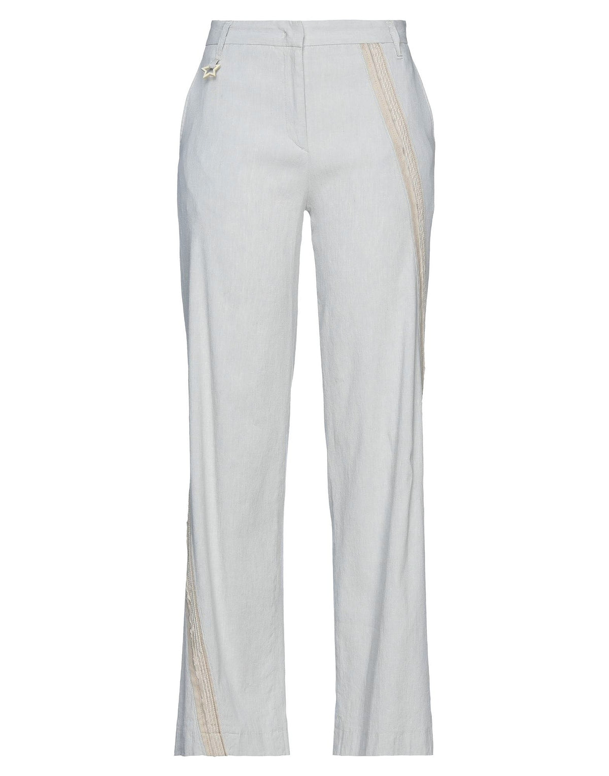 Lorena Antoniazzi Womens Pants - Light grey