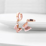 Bullion Gold Baby Butterfly Earrings