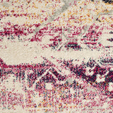 Museum 865 Fuchsia Round Rug