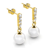 Krystal Couture Lustrous Earrings Embellished with SWAROVSKI Crystals