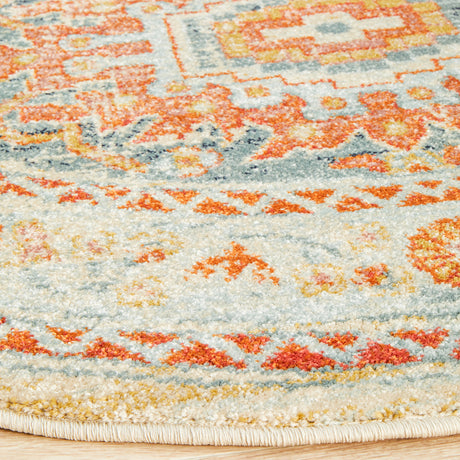 Legacy 853 Blue Round Rug
