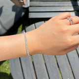 Krystal Couture Micah Tennis Bracelet Embellished with SWAROVSKI Crystals