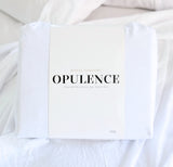 Royal Comfort Opulence Washed Microfibre Sheet Set White