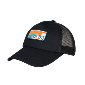 SoulCal Men's Trucker Cap 43 - Black