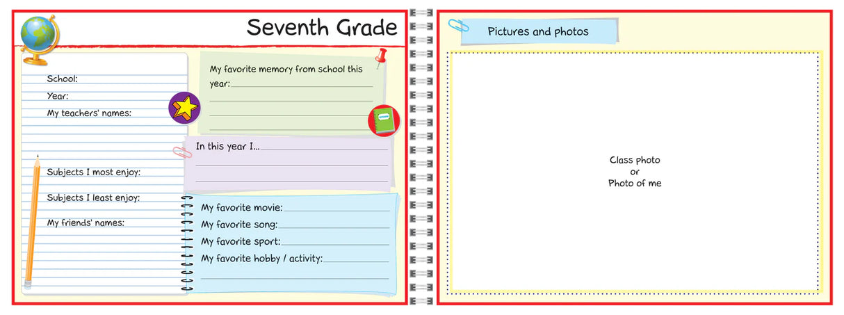 School Memories Book My School Years Book Hardcover