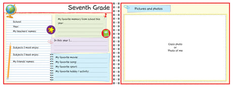 School Memories Book My School Years Book Hardcover