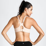 No Bounce High Support Workout Bra - Nude