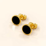 Bullion Gold Mitch Stud Earrings 10mm