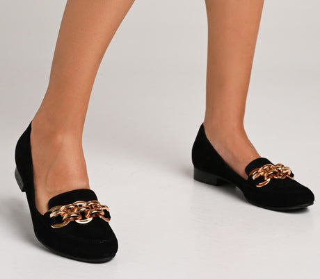 Bosccolo Womens Moccasin - Black Suede