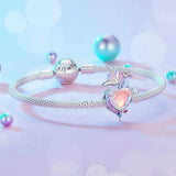 Solid 925 Signature Silver Mystic Majesty Unicorn Charm