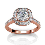 Krystal Couture Engagement Ring Embellished with SWAROVSKI Crystals