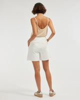 Amelius Kendall Raw Hem Short - White