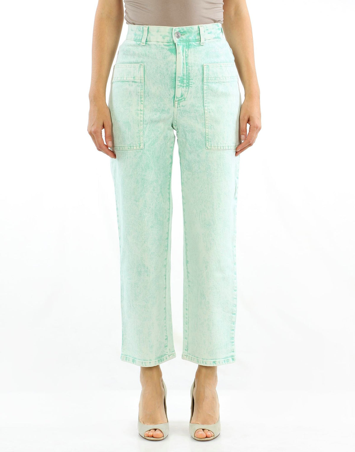 Stella Mccartney Womens Jeans - Light green