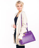 Bosccolo Handbag - Purple