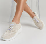 Bosccolo Womens Sneakers - Beige Camouflage