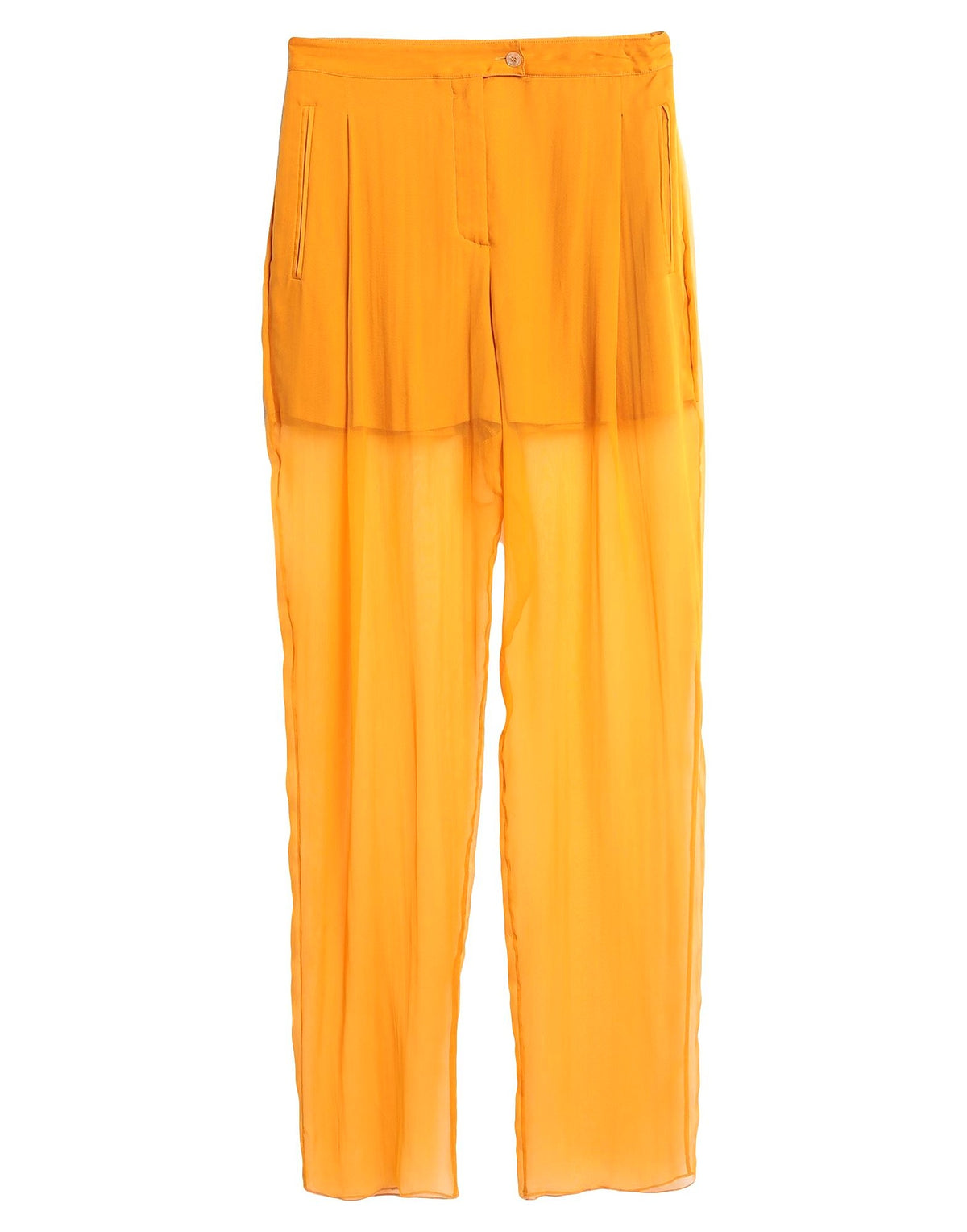 Ferragamo Womens Pants - Marigold