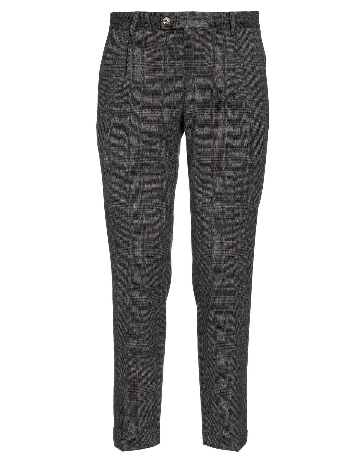 Grey Daniele Alessandrini Mens Pants - Charcoal