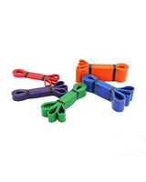 Heavy Duty Resistance Bands 5 Set Loop Exercise Pilates Yoga Physio 6-80kg Resistance