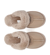 Australian Shepherd UGG Waffle Slipper - Brown