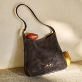 Nalandu Midnight Luxe Large Capacity Tote Bag - Chocolate