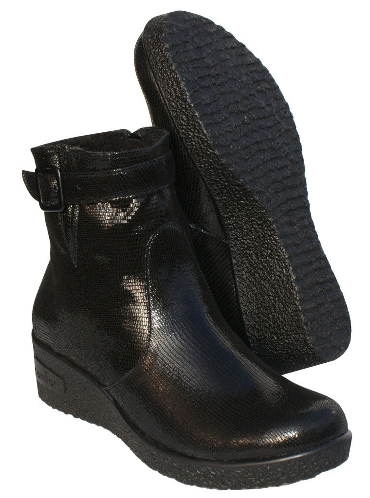 Bosccolo Womens Boots Iga Viper - Black