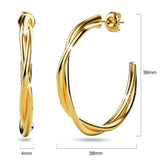 Bullion Gold Elsa Gold Stud Earrings