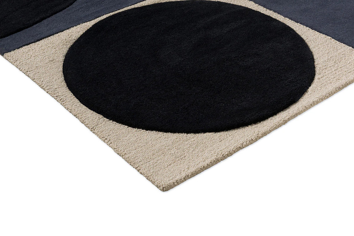 Orla Kiely Spot Square Blue - Navy 157908 Rug