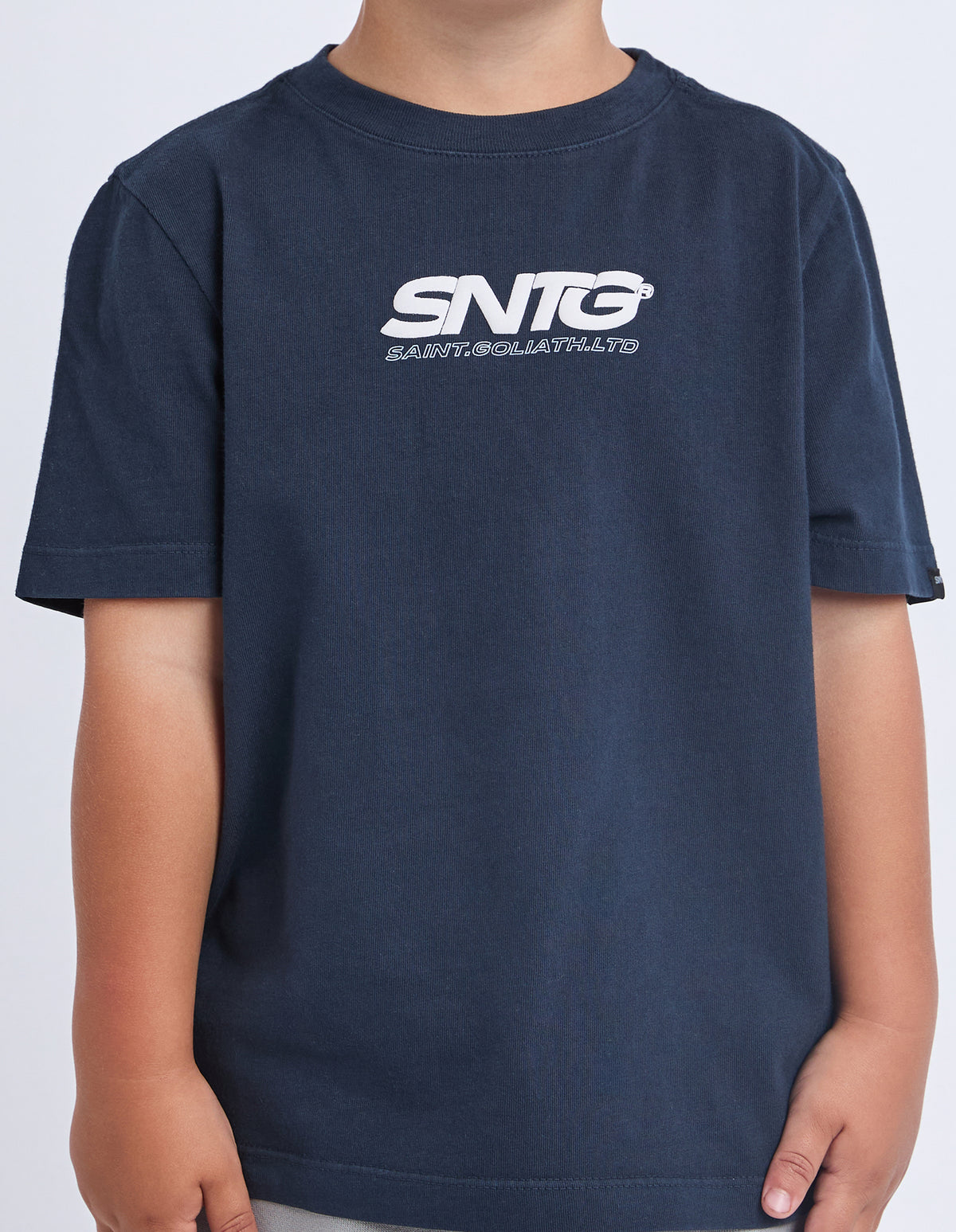 St Goliath Boys Challenger Tee - Navy