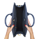 TOTE BAG QUARTIER LATIN NAVY BLUE