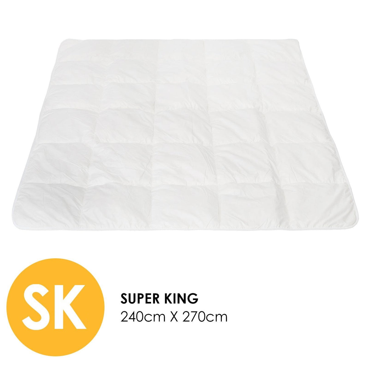 Royal Comfort 260GSM Deluxe Eco-Silk Touch Quilt