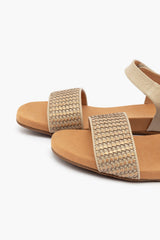Silver Lining Dominica Weave Latte