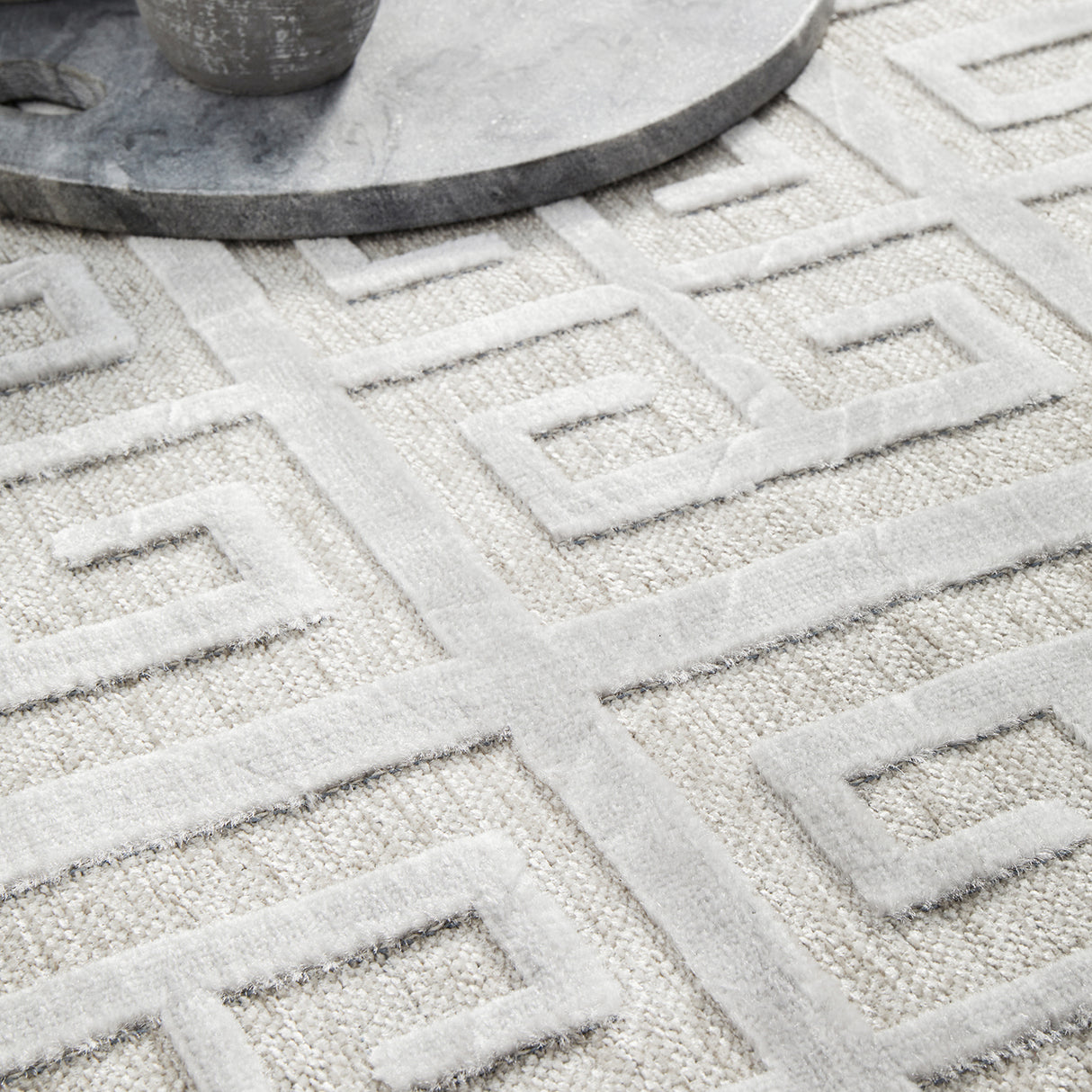 York Brenda Silver Rug
