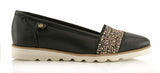 Bosccolo Womens Moccasin - Black