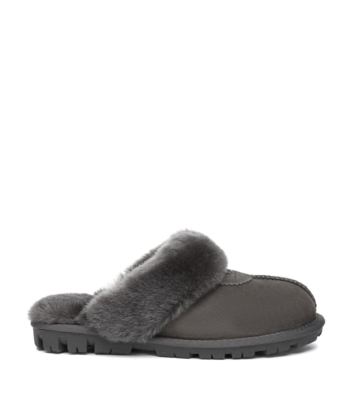Australian Shepherd UGG Waffle Slipper - Grey