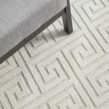 York Alice Natural White Rug